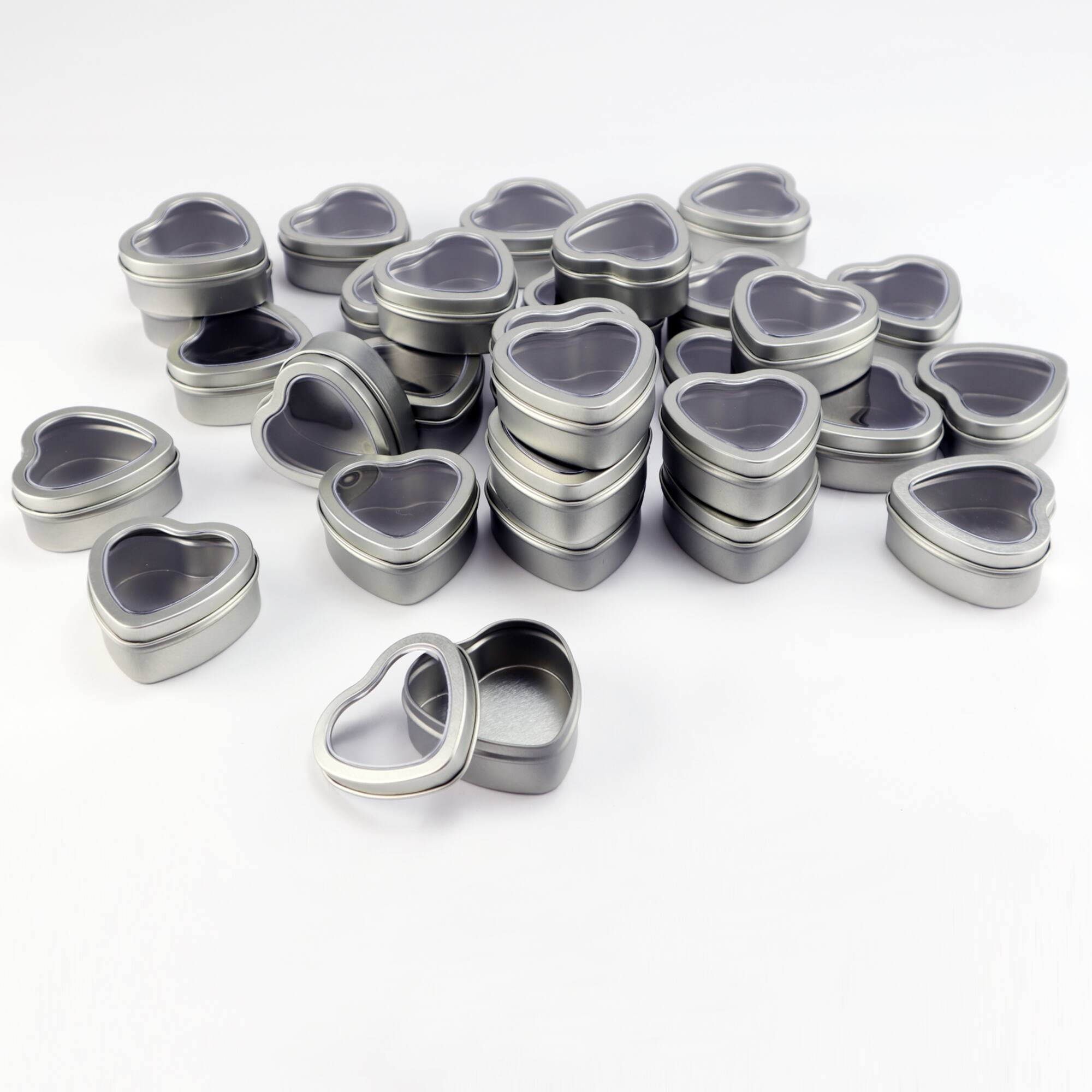 6 Packs: 30 ct. (180 total) Occasions Tin Heart-Shaped Favor Boxes by Celebrate It™